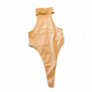 Women's ANWND Tan Shapewear Bodysuit Size Small NWT
